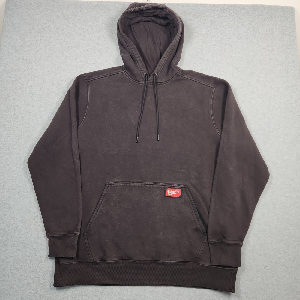 Milwaukee Hoodie 2XL Black Freeflex Pullover Workwear Jacket Hooded Pocket